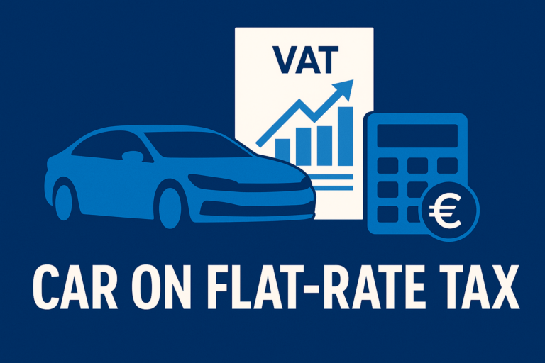 Car on Flat-Rate Tax: VAT Deductions, Corrections and When It’s Better to Keep Your Car as Private Property