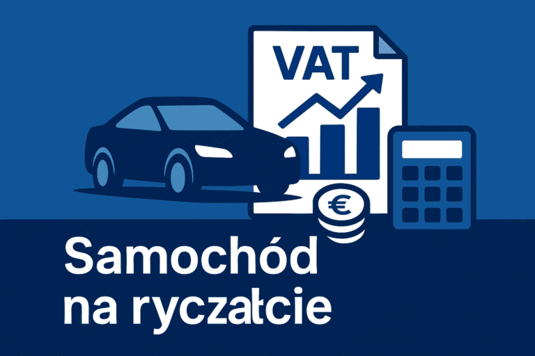 Samochód na ryczałcie: odliczenie VAT, korekty i kiedy lepiej zostawić auto w majątku prywatnym